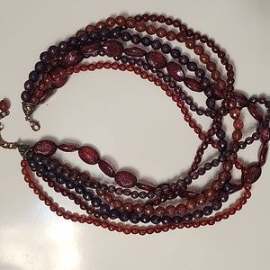 Vintage multiple strand necklace
